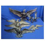 Ass't of Metal Eagle Decor