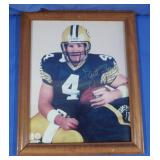 Brett Favre Autographed Photo-9.5x11.5'