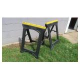 Plastic Sawhorses