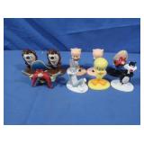 Vintage Looney Tunes Plastic Character Figures