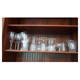 Large Cut Glass Drinking Glasses,Clear Glass