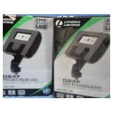 2 Lithonia Lighting DSXF LED Floodlights