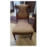 Chair w/cushioned Seat & Back 21x35x19"