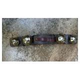 Set of Vintage Heavy Brass Sleigh Bells