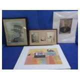 4 Artwork Pcs incl. "The Living Uncle Same"