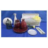 Assortment Of Decorative Accessories, inc. Bone