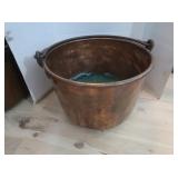Copper Cooking Kettle With Handle (Excellent