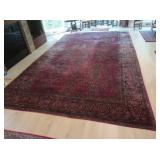 Vintage Hand Knotted Oriental Wool