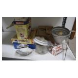 Misc Kitchen Items-Cherry Stoner,Strainer,Canning