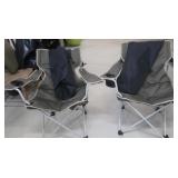 Pr of Outdoor Chairs w/Carry Cases