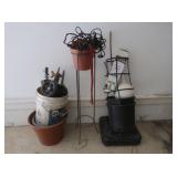 Planters,Birdfeeders,Sprinklers
