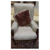 Upholstered Chair w/Pillow