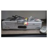 Samsung DVD/VHS Player w/Remote-powers on