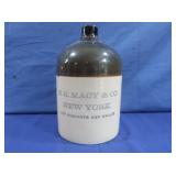 A R.H. Macy&Co. One Gallon Crock Style Jug, Ex.