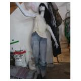 Female Mannequin 68"H(some damage)