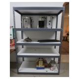 5 Tier Metal Shelving Unit-*No Contents 4