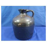 A 10" Crock Style Jug (Top Spout Chipped)