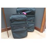 2 Like New Atlantic Travel Suitcases