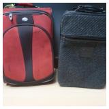2 Small Traveling Suitcases, Ex. Cond.