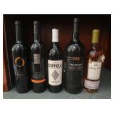 5 Unopened Bottles Of Wine