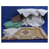 Crosstitch Side Table Cover, Placemats &more