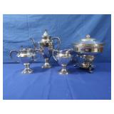 Silver Plated Coffee/Tea Pitcher,Creamer&more