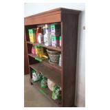 Open Faced 4 Shelf Cabinet-*No Contents