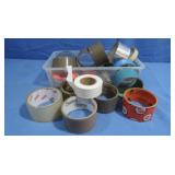 Rolls of used Tape