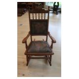 Vintage Upholstered Child