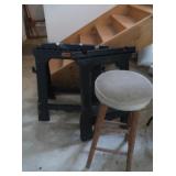 St of 32x22" Stanley Plastic Saw Horses&Padded