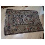 Hand Woven Rug 55x41"