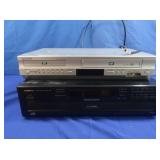 Samsung VHS/DVD Player,Onkyo 6 CD Changer, Both