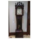 Vintage Standing Grandfather Clock w/Glass