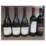 5 Sealed Bottles of Wine-Papi Cabernet