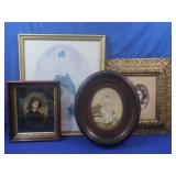 4 Framed Pictures