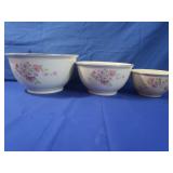 Vntg Homer Laughlin Kitchen Kraft Nesting MixBowls