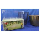Premium Window Bird Feeder,Wire Basket&small