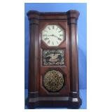 Antique Seth Thomas Clock w/Key-17x5x31"H