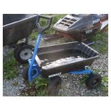 Kobalt 4CF Plastic 4 Wheeled Cart-22x35x7"H