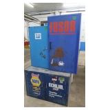 3 Multi-Sized Metal Cabinets