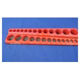 Work Pro 3/8" Magnetic Socket Organizer