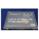 3/16"&1/4" Brake Line Fitting Assortment Kit