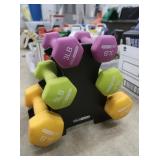 Hola Hatbo-3,5,8 lb. Wts.&Rack