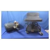 Vevor Step Stool&Portable Air Tank