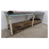 2 Level Work Bench-96x31x24"H