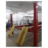 4 Post Amgo Hydraulic Lift,12,000lb. Cap, Lightly