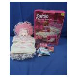 1987 Barbie Ribbons&Roses Bed w/Box,Complete Set