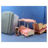 Barbie Bed,Trailer,Hallmark Ornament