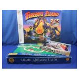 1986 Fireball Island Board Game,Little Tree
