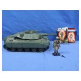 Vintage GI Joe'MOBAT' w/Driver,Prod.Pamphlet(toy